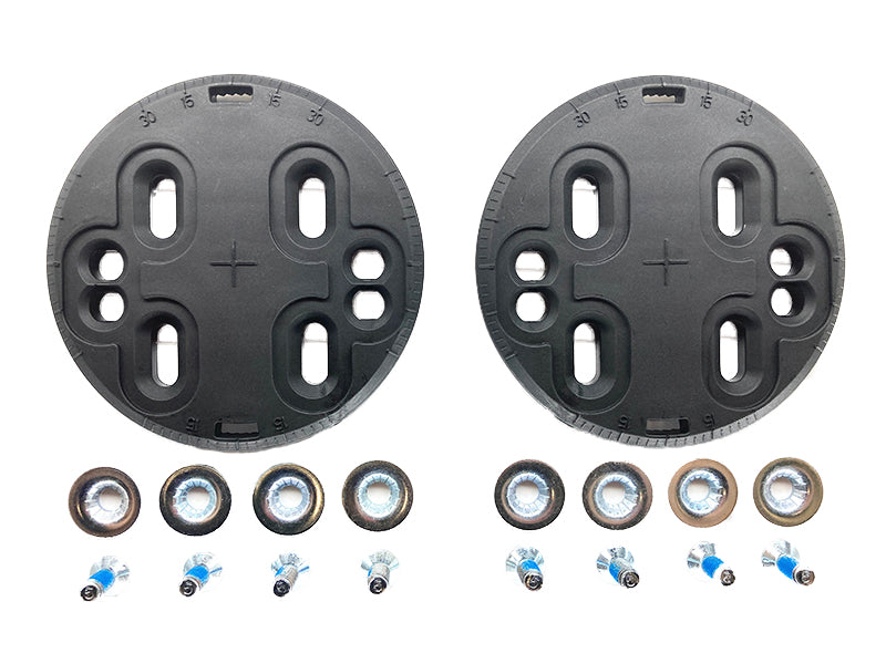 コンボナイロンディスクプレート 4X4/チャネル対応 (両足分) #500