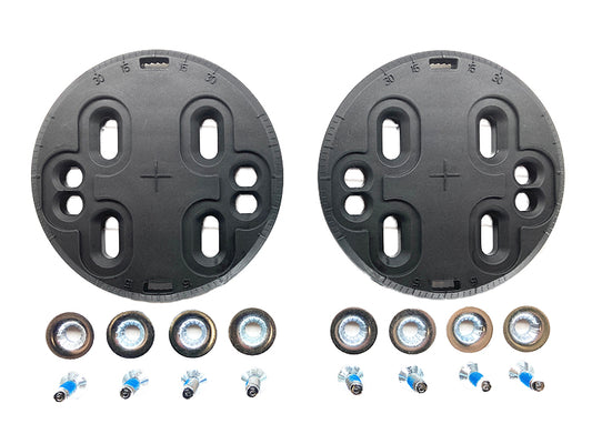 コンボナイロンディスクプレート 4X4/チャネル対応 (両足分) #500